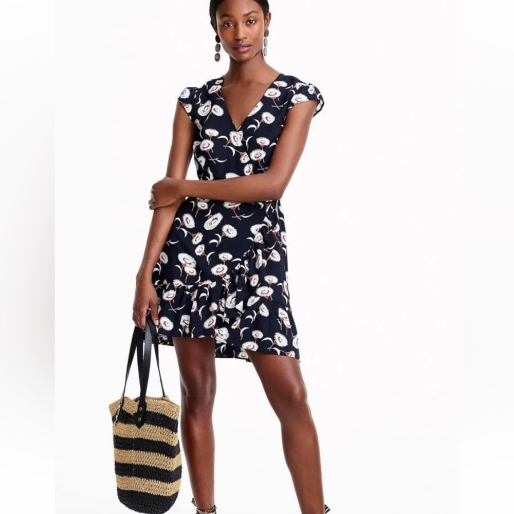 J-Crew Floral Mini Dress